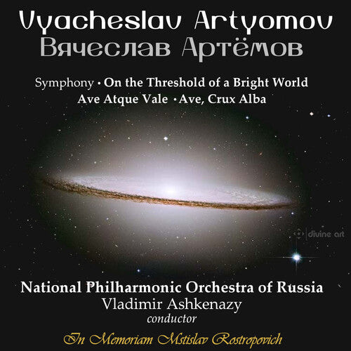 CD диск Artyomov / Shatayevsky / Ashkenazy: Artyomov: On the Threshold of a Bright World
CD диск Artyomov / Shatayevsky / Ashkenazy: Artyomov: On the Threshold of a Bright World