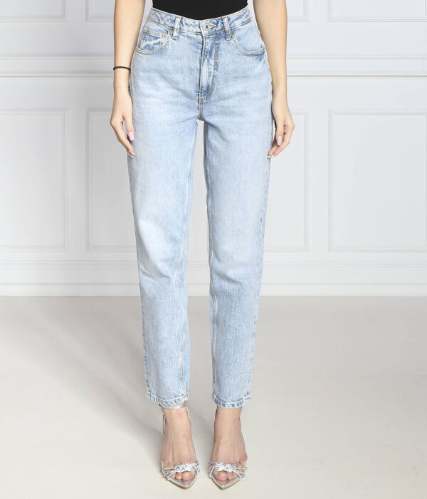 Джинсы Mom Tapered fit Guess Jeans, синий
Джинсы Mom Tapered fit Guess Jeans, синий