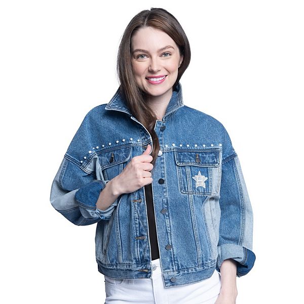 Женская джинсовая куртка houston astros victory oversized на пуговицах G-Iii Sports By Carl Banks
Женская джинсовая куртка houston astros victory oversized на пуговицах G-Iii Sports By Carl Banks