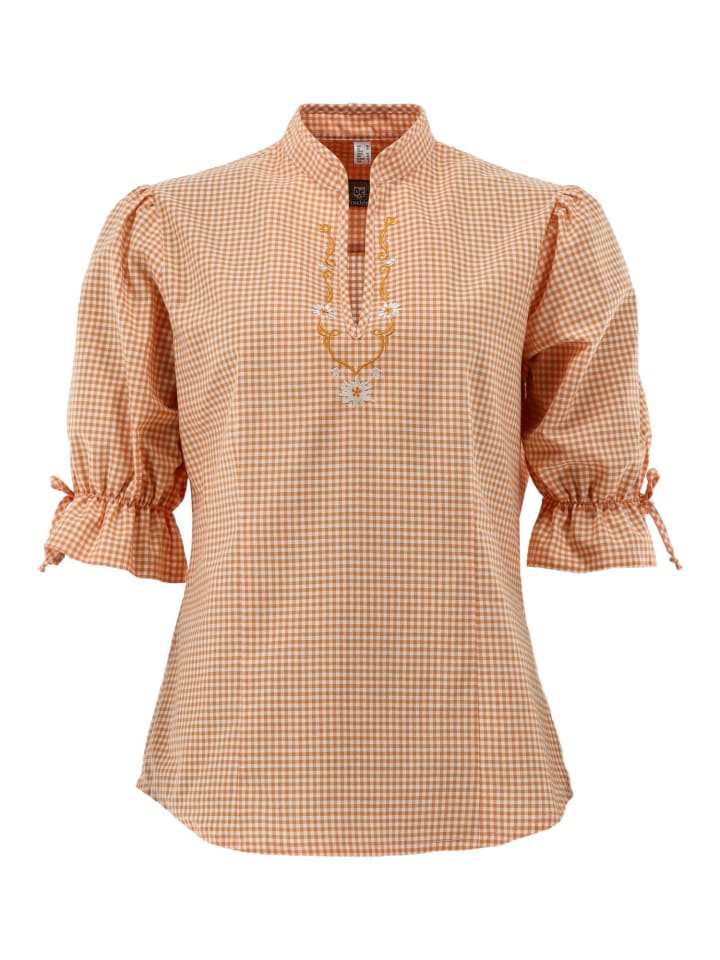 Традиционная блузка Porivo оранжевого цвета OS-Trachten
Традиционная блузка Porivo оранжевого цвета OS-Trachten