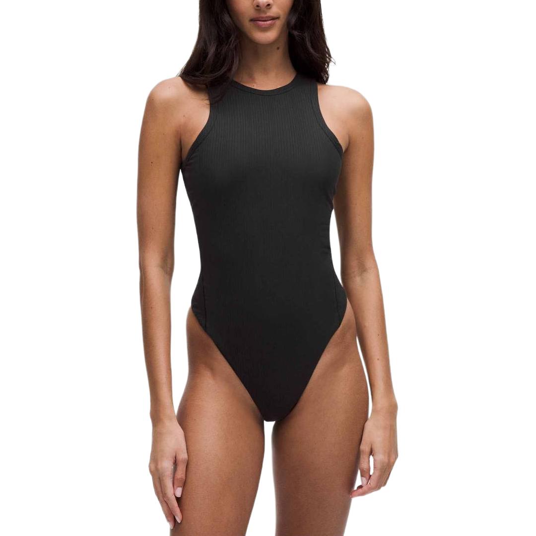 Женский комбинезон из стрейч-хлопка Lululemon, черный
Женский комбинезон из стрейч-хлопка Lululemon, черный