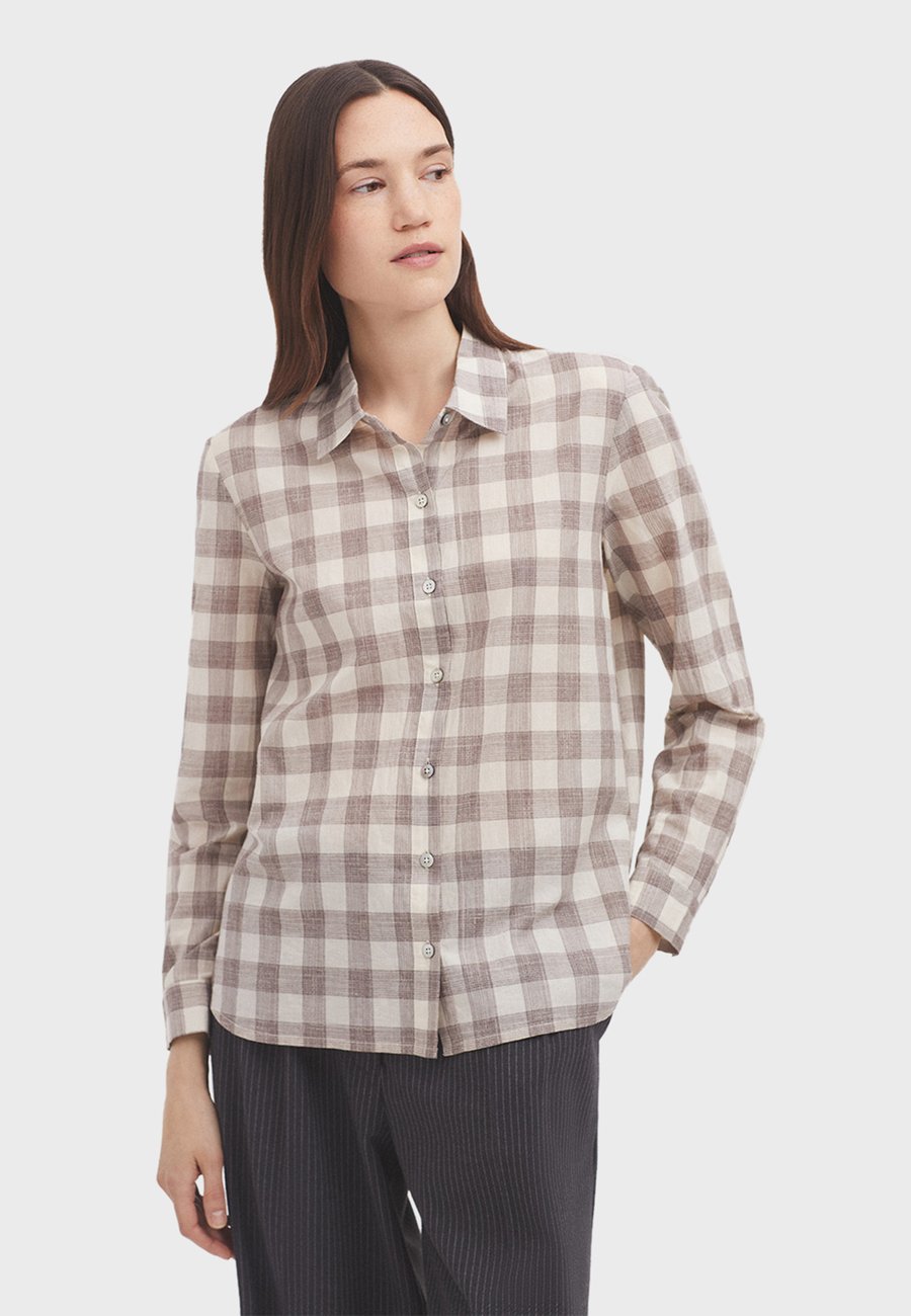 Блуза Nice Things Button-down blouse, Taupe
Блуза Nice Things Button-down blouse, Taupe
