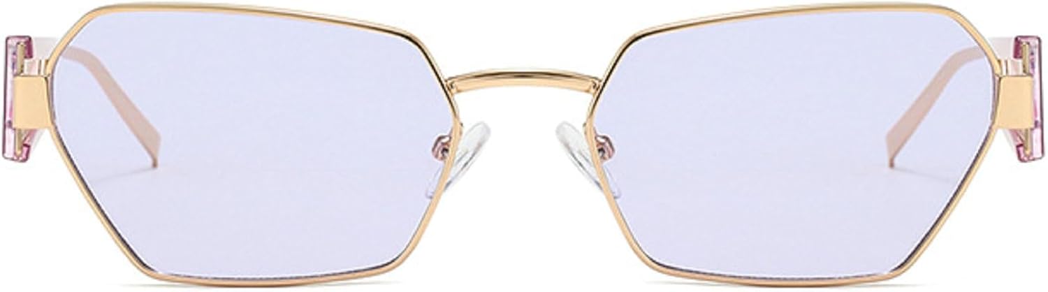 Винтажные солнцезащитные очки «кошачий глаз» для женщин и мужчин, роскошные, с нестандартной металлической оправой, многоугольные солнцезащитные очки для женщин, модные очки с защитой от УФ-излучения UV400 mincl, Purple
Винтажные солнцезащитные очки «кошачий глаз» для женщин и мужчин, роскошные, с нестандартной металлической оправой, многоугольные солнцезащитные очки для женщин, модные очки с защитой от УФ-излучения UV400 mincl, Purple