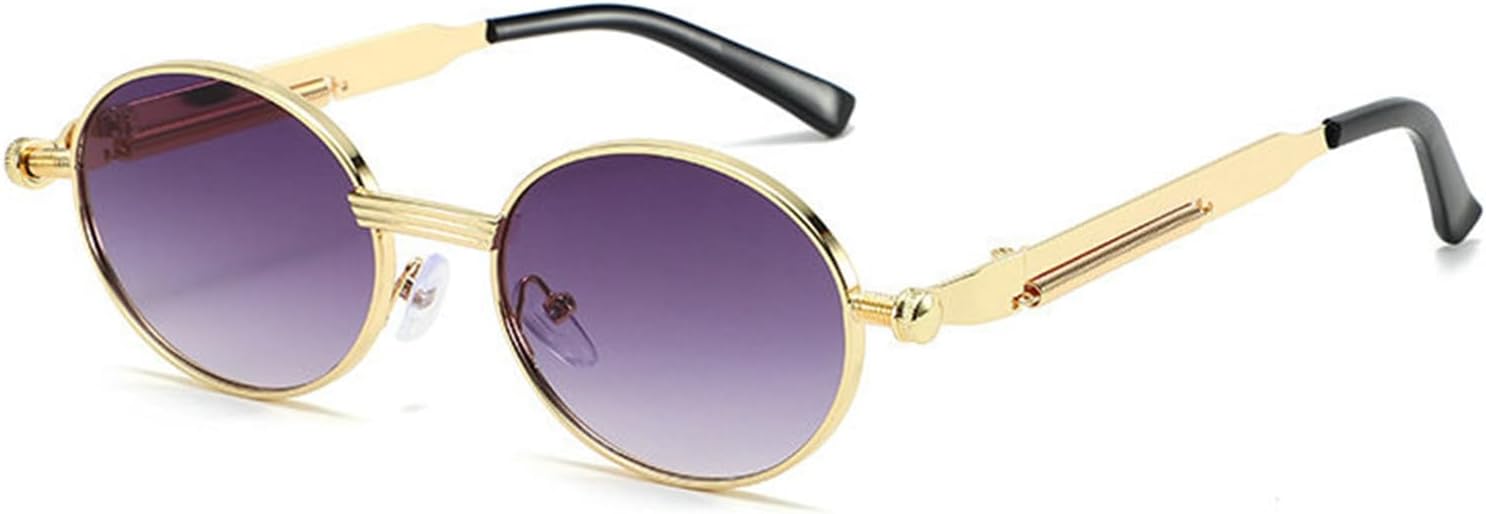 Солнцезащитные очки Helena в маленькой оправе овальной формы для женщин и мужчин, винтажные круглые солнцезащитные очки 2025 года, роскошные панк-очки, популярные металлические очки с защитой от УФ-излучения UV400, C2
Солнцезащитные очки Helena в маленькой оправе овальной формы для женщин и мужчин, винтажные круглые солнцезащитные очки 2025 года, роскошные панк-очки, популярные металлические очки с защитой от УФ-излучения UV400, C2