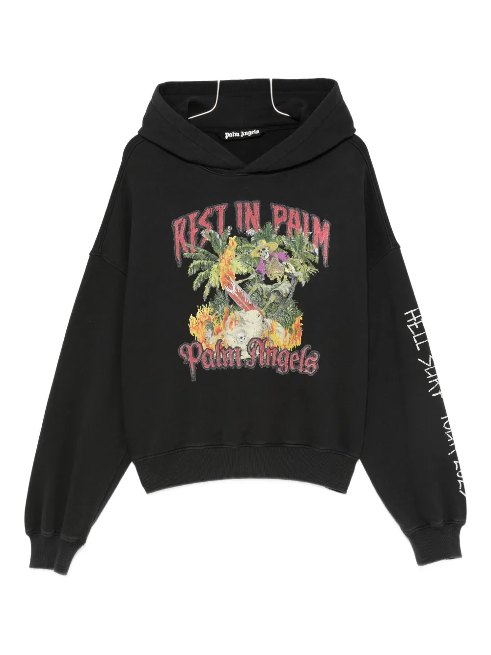 Худи Rest In Palm PALM ANGELS, черный
Худи Rest In Palm PALM ANGELS, черный