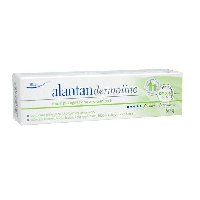 Alantan Dermoline Maść Z Wit.Fзащитная мазь, 50 g
Alantan Dermoline Maść Z Wit.Fзащитная мазь, 50 g