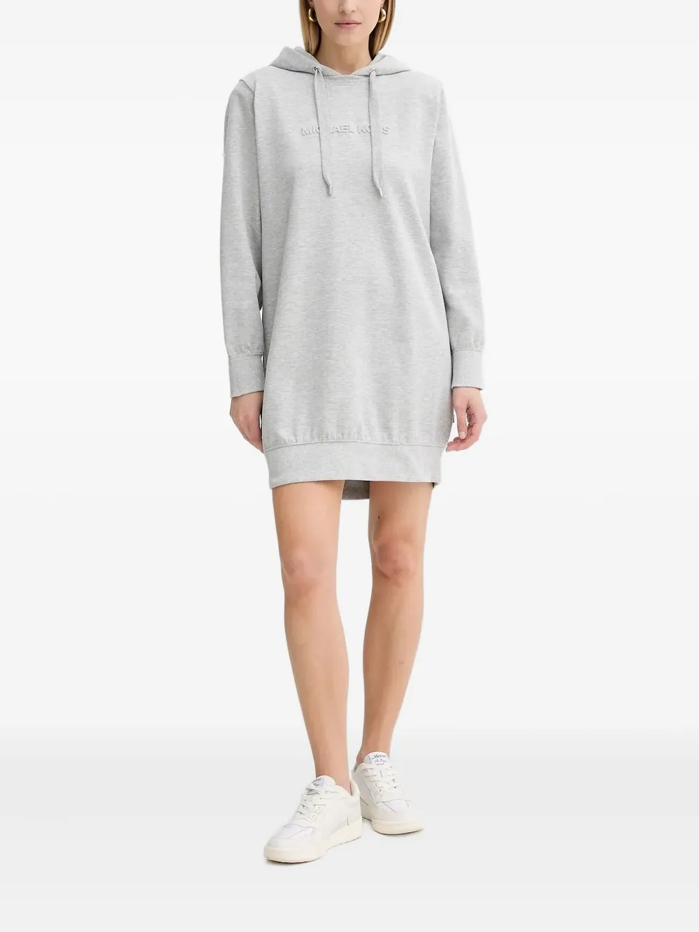 Платье-толстовка с вышитым логотипом Michael Michael Kors, серый
Платье-толстовка с вышитым логотипом Michael Michael Kors, серый