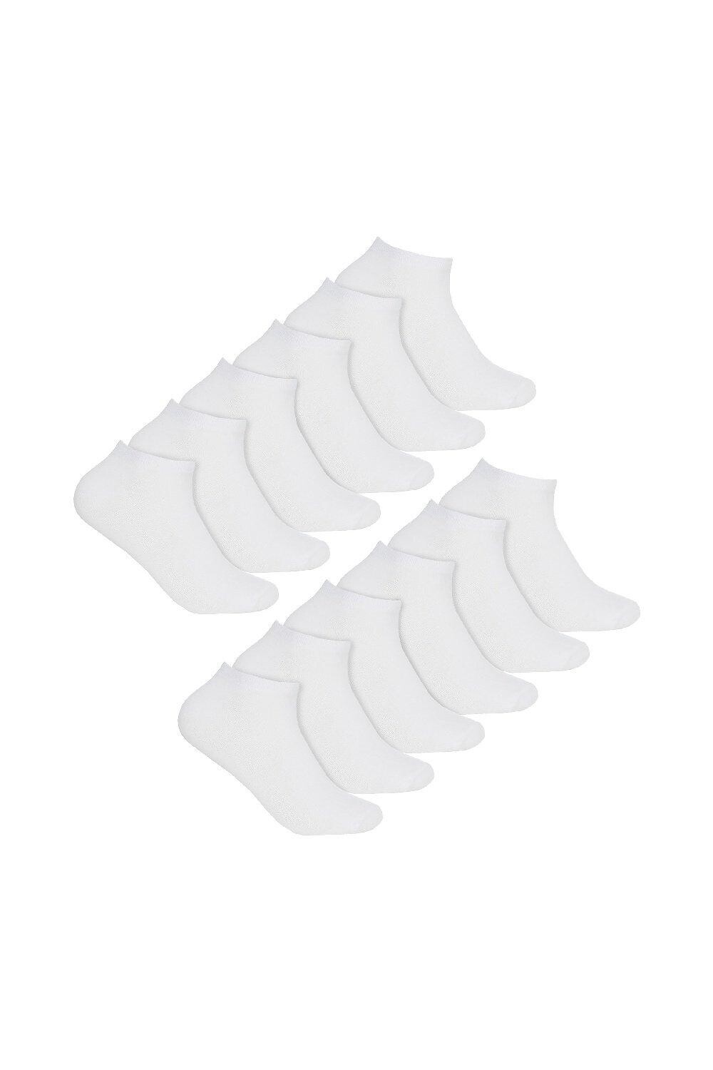 Набор из 12 пар бамбуковых спортивных носков | Легкие низкие носки Sock Snob, белый
Набор из 12 пар бамбуковых спортивных носков | Легкие низкие носки Sock Snob, белый