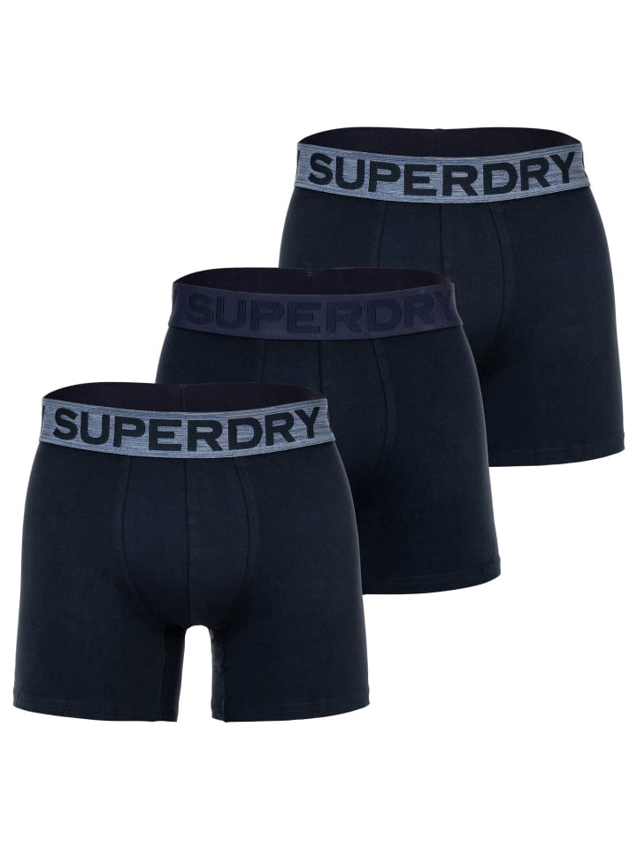 Superdry Комплект из 3 боксерских шорт темно-синего/серого цвета
Superdry Комплект из 3 боксерских шорт темно-синего/серого цвета