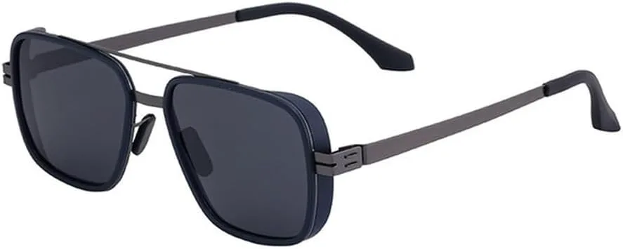 Мужские солнцезащитные очки LVTFCO в стиле ретро стимпанк, модные, персонализированные, для вождения, рыбалки, с защитой от УФ-излучения UV400, Black Gun
Мужские солнцезащитные очки LVTFCO в стиле ретро стимпанк, модные, персонализированные, для вождения, рыбалки, с защитой от УФ-излучения UV400, Black Gun