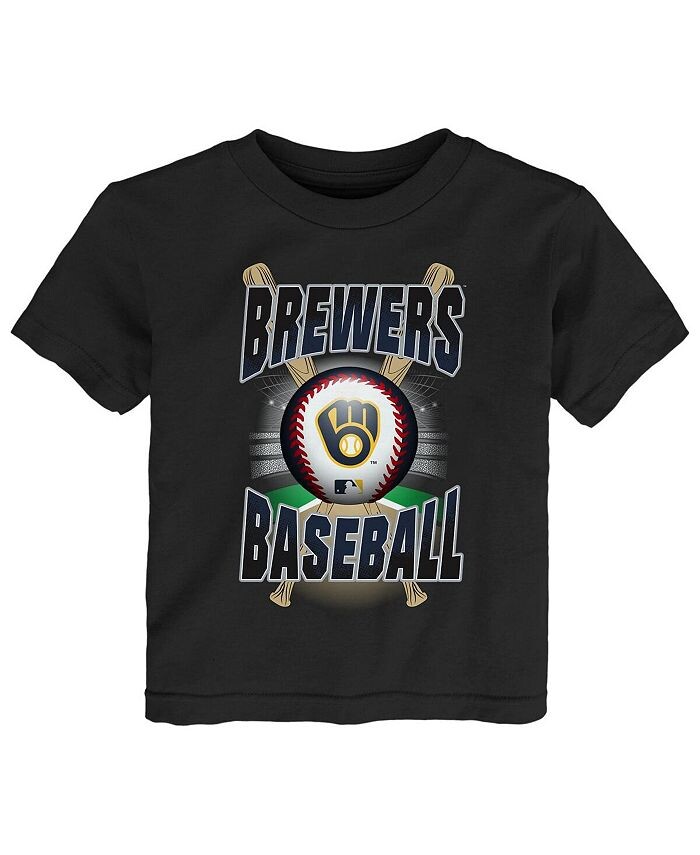Черная футболка Milwaukee Brewers Special Event для новорожденных Outerstuff, черный
Черная футболка Milwaukee Brewers Special Event для новорожденных Outerstuff, черный