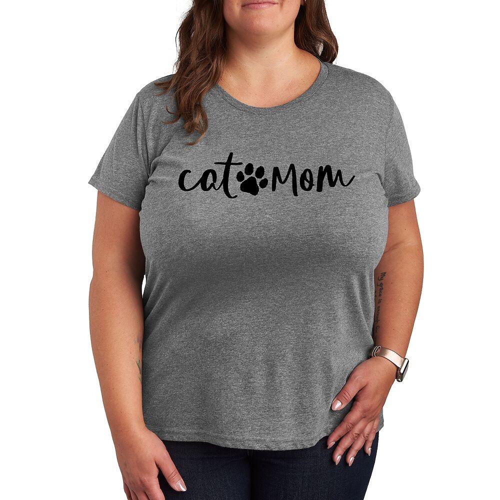 Футболка Plus с рисунком Cat Mom Licensed Character, цвет Heather Gray
Футболка Plus с рисунком Cat Mom Licensed Character, цвет Heather Gray