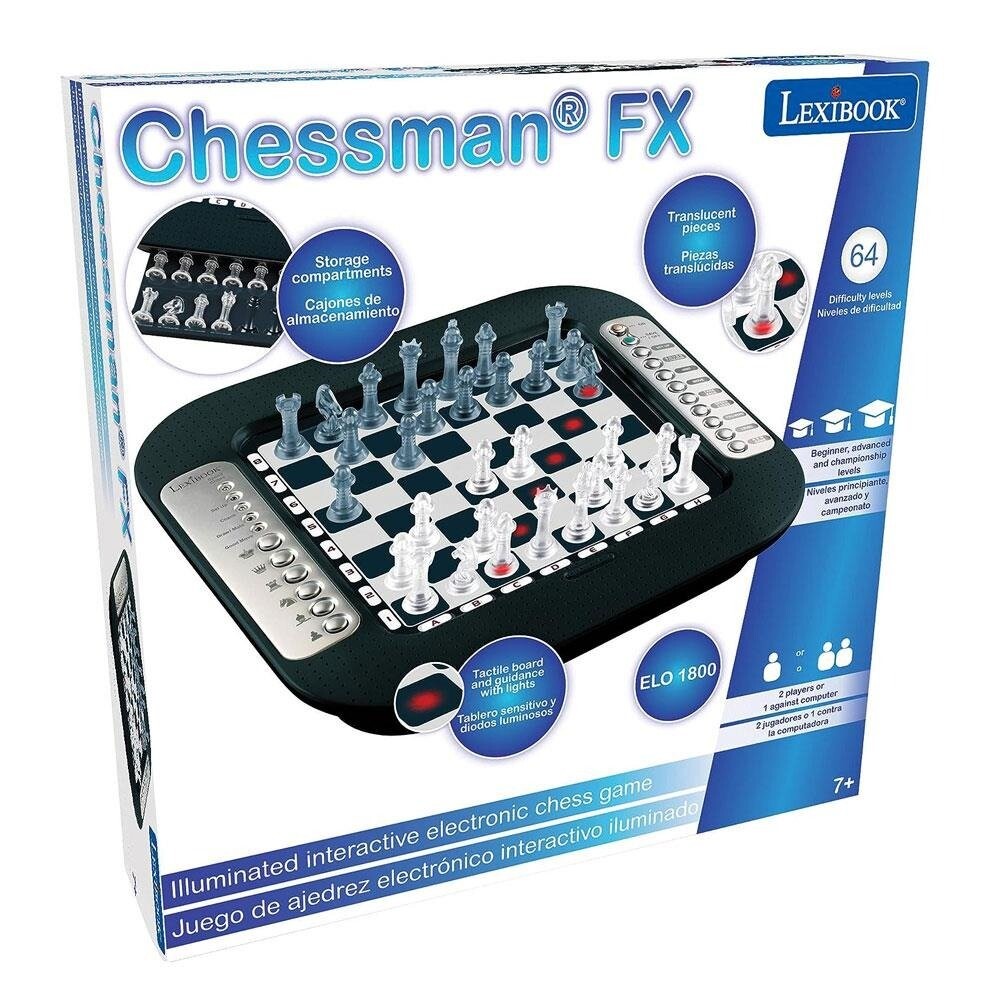 Электронная шахматная игра Chessman Fx Lexibook Cg1335
Электронная шахматная игра Chessman Fx Lexibook Cg1335