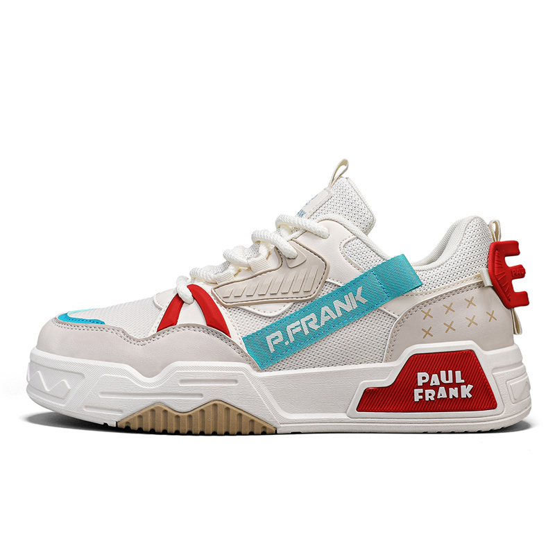 Мужские низкие противоскользящие износостойкие скейтборд кроссовки PAUL FRANK, экрю
Мужские низкие противоскользящие износостойкие скейтборд кроссовки PAUL FRANK, экрю