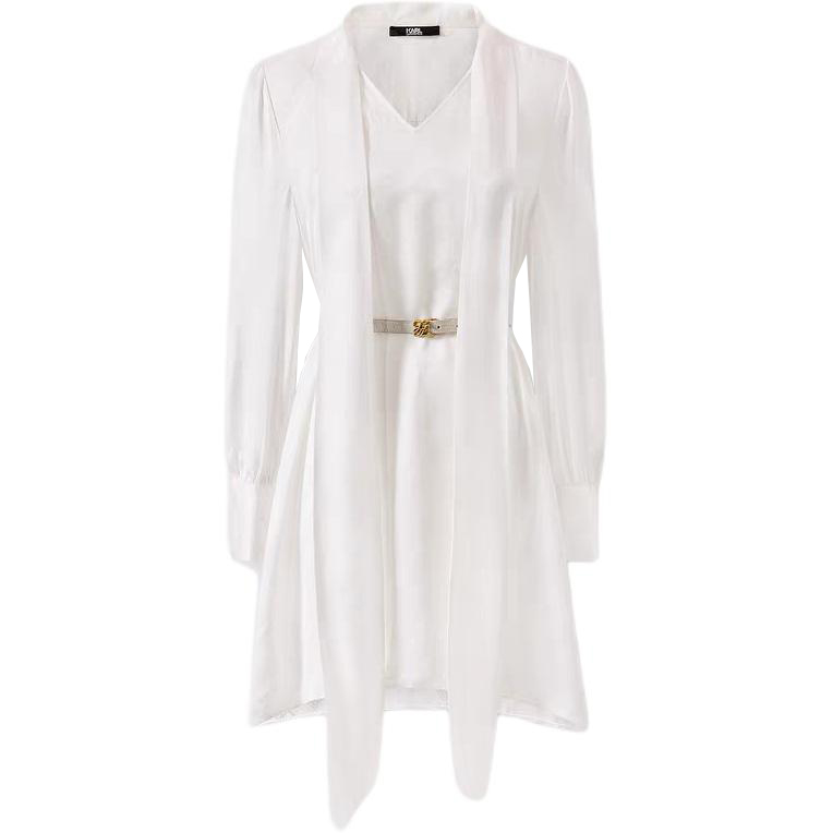 KARL LAGERFELD Длинное платье с рукавами Женское Белое KARL LAGERFELD / Karl Lagerfeld Jeans
KARL LAGERFELD Длинное платье с рукавами Женское Белое KARL LAGERFELD / Karl Lagerfeld Jeans