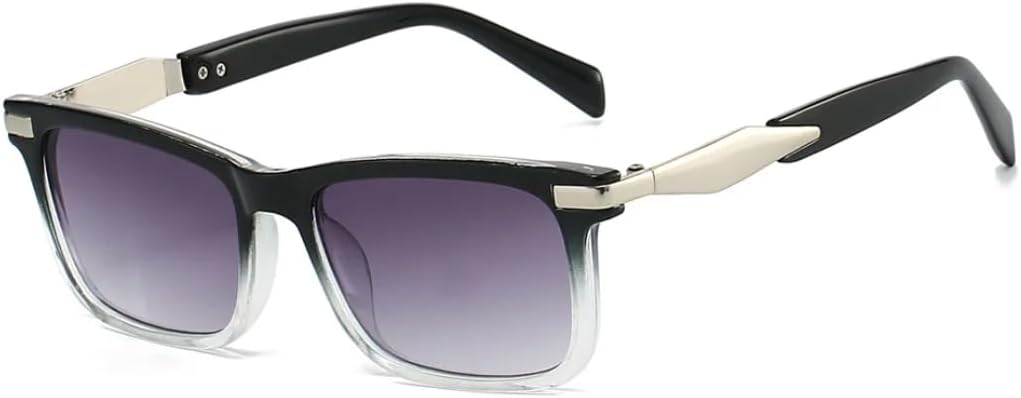 Винтажные квадратные солнцезащитные очки для женщин и мужчин, роскошные, в стиле панк, популярные для активного отдыха, вождения, классические, с заклепками, защита от УФ-излучения UV400 TVTBBVV, Black Clear Gray
Винтажные квадратные солнцезащитные очки для женщин и мужчин, роскошные, в стиле панк, популярные для активного отдыха, вождения, классические, с заклепками, защита от УФ-излучения UV400 TVTBBVV, Black Clear Gray