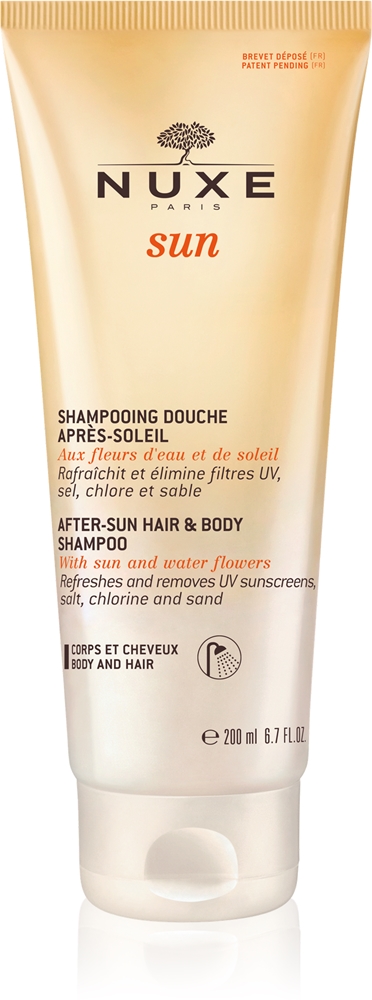 Шампунь для волос и тела после загара, гель для душа после загара для тела и волос Nuxe, 200 мл
Шампунь для волос и тела после загара, гель для душа после загара для тела и волос Nuxe, 200 мл