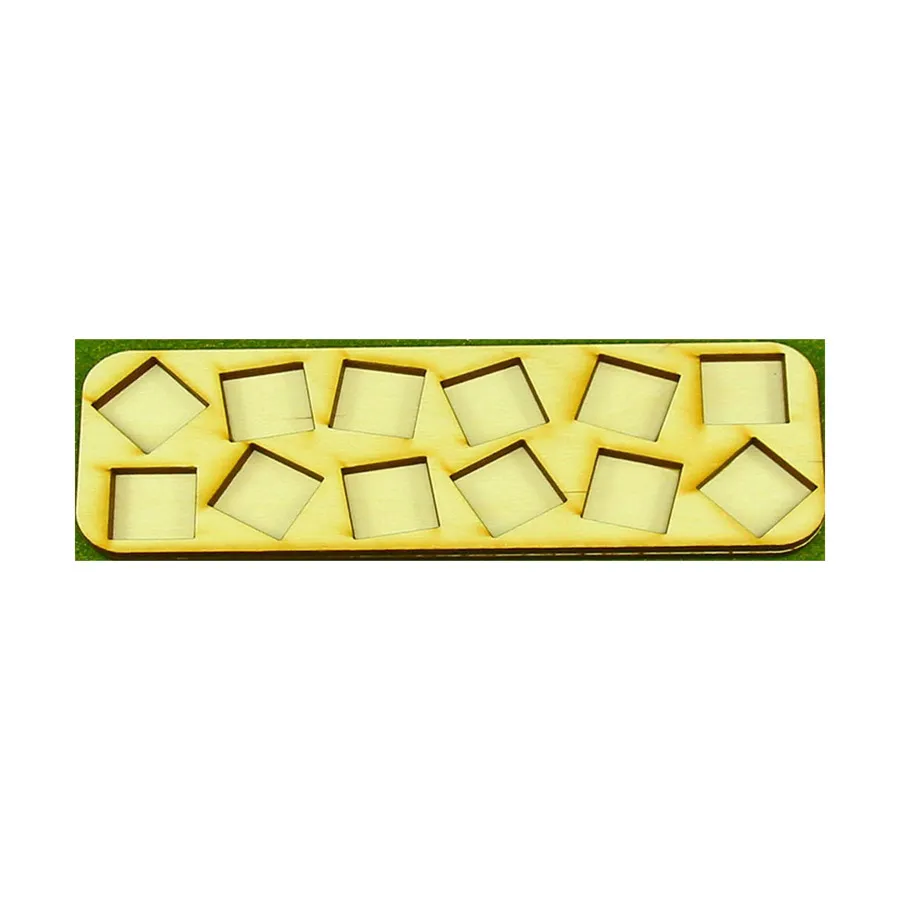 Поднос для схваток — 12 фигурок, квадратные основания 20 мм., Miniature Movement Trays - Skirmish (Litko Aerosystems)
Поднос для схваток — 12 фигурок, квадратные основания 20 мм., Miniature Movement Trays - Skirmish (Litko Aerosystems)