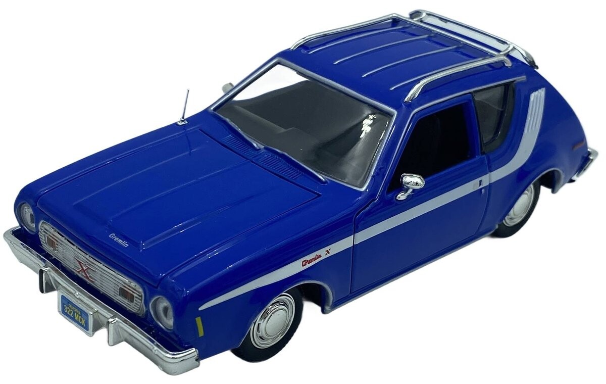 AMC Gremlin X 5-литровый двигатель V8 1974 года, модель 1:24 Motormax 79045
AMC Gremlin X 5-литровый двигатель V8 1974 года, модель 1:24 Motormax 79045