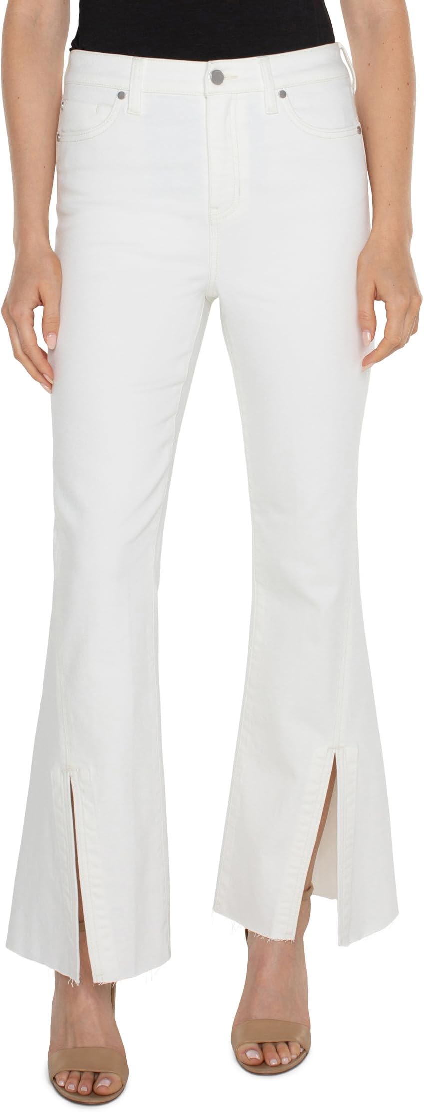 Джинсы Liverpool Los Angeles Hannah High Rise Flare with Twisted Seam Slit Stretch Denim, цвет Bone White
Джинсы Liverpool Los Angeles Hannah High Rise Flare with Twisted Seam Slit Stretch Denim, цвет Bone White