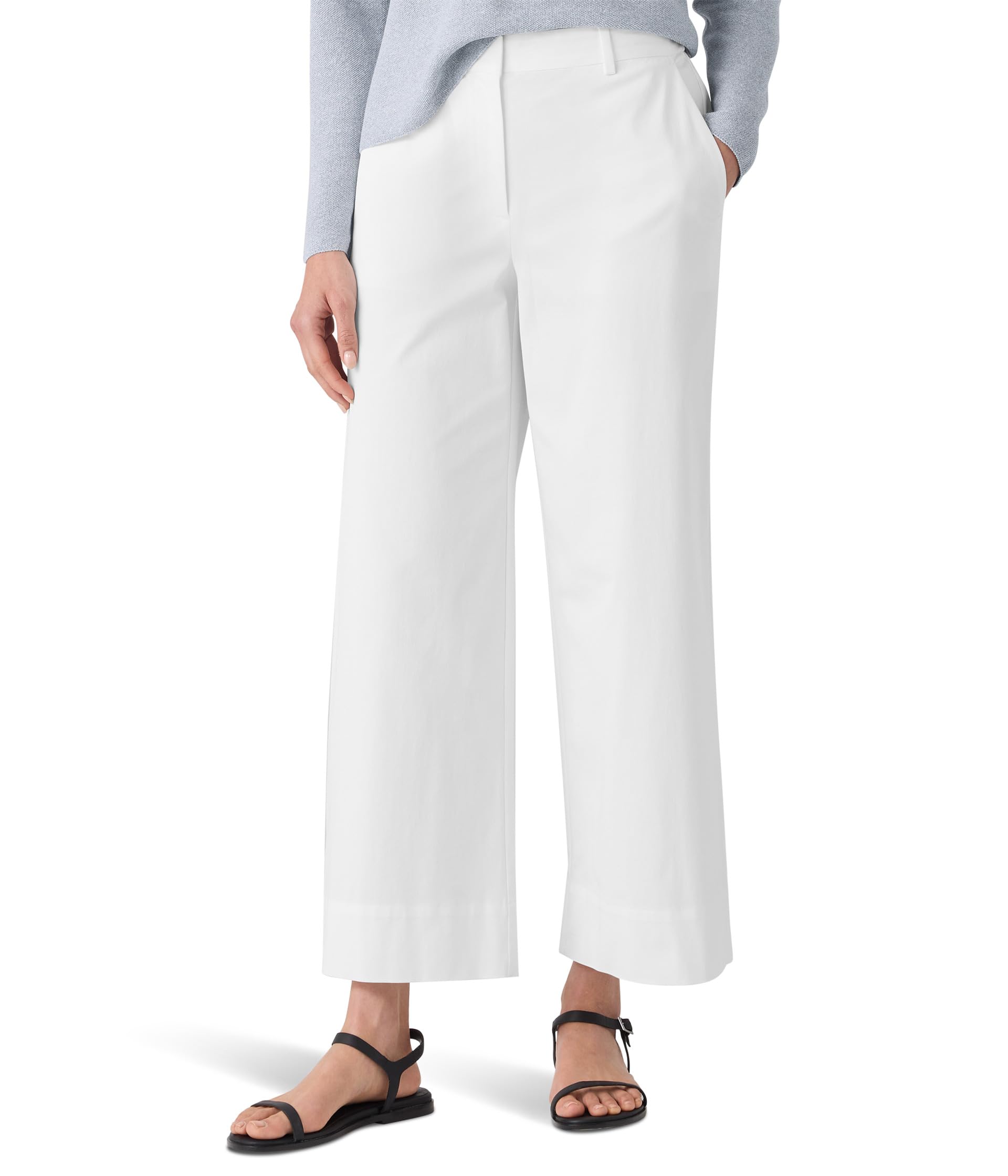 Брюки Eileen Fisher Wide Ankle Trouser, белый
Брюки Eileen Fisher Wide Ankle Trouser, белый