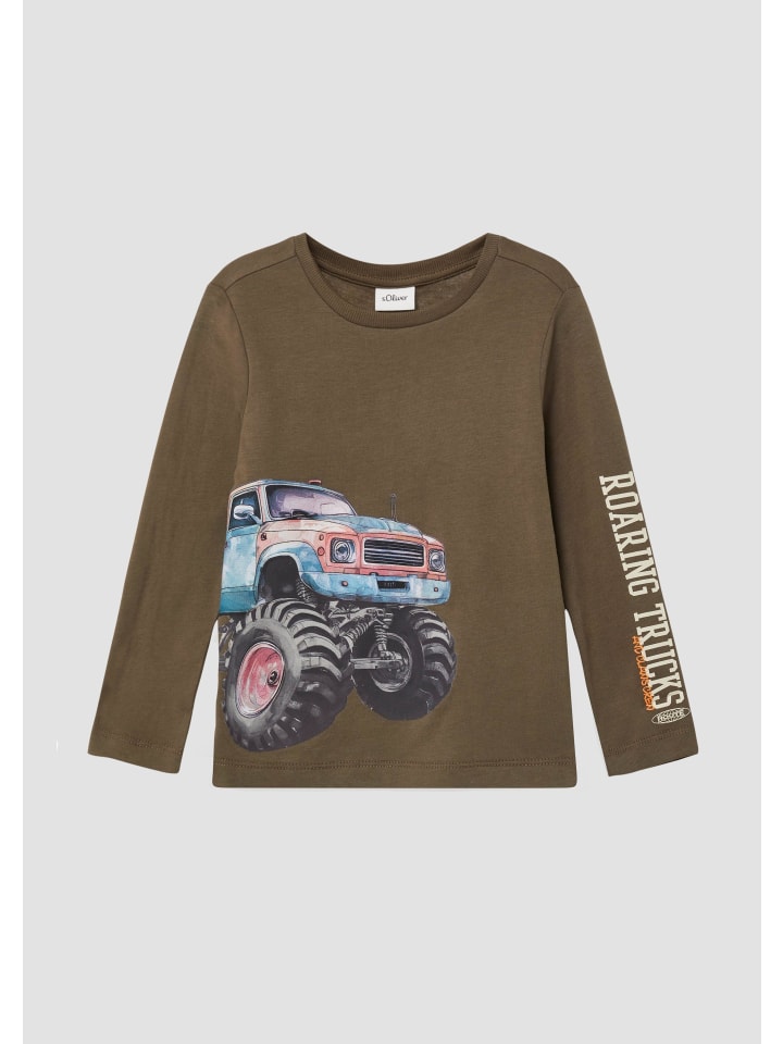 Футболка s.Oliver, коричневый 
Футболка s.Oliver, коричневый