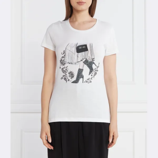 Футболка стандартного кроя Liu Jo, белый
Футболка стандартного кроя Liu Jo, белый