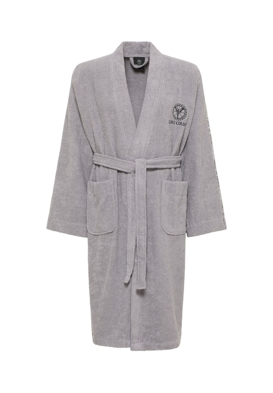 Халат Vito из мягкой хлопковой махры CARLO COLUCCI, светло-серый
Халат Vito из мягкой хлопковой махры CARLO COLUCCI, светло-серый