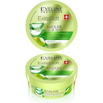 Soft Bioolive Увлажняющий крем для лица и тела с алоэ вера для женщин 175 мл, Eveline Cosmetics
Soft Bioolive Увлажняющий крем для лица и тела с алоэ вера для женщин 175 мл, Eveline Cosmetics