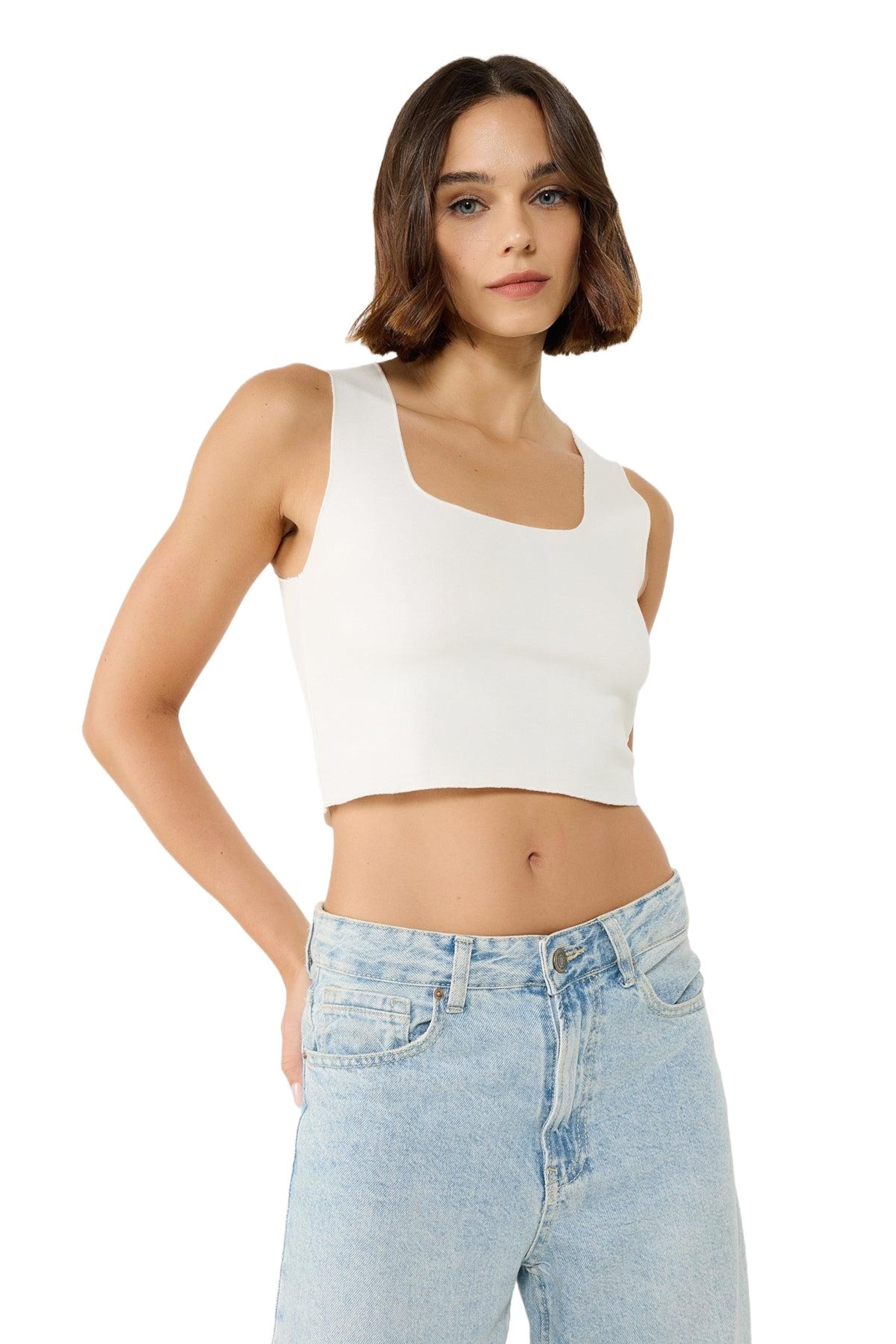 No Matter What Топ белого цвета
No Matter What Топ белого цвета