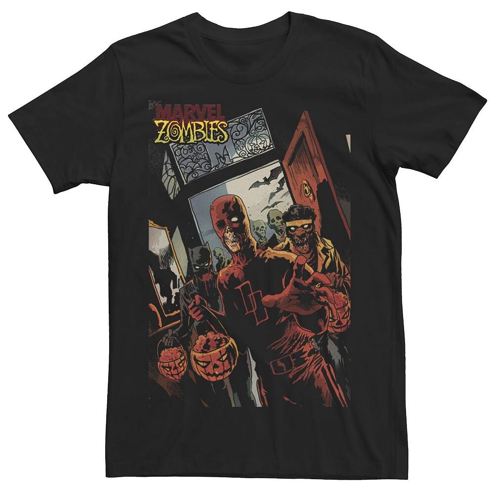 Мужская футболка с рисунком зомби Marvel Zombies Сорвиголова и зомби на Хэллоуин, черный
Мужская футболка с рисунком зомби Marvel Zombies Сорвиголова и зомби на Хэллоуин, черный