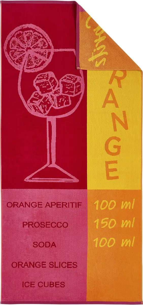 Пляжное полотенце Dyckhoff "Аперитив", (1 шт.), одна сторона велюр, одна сторона махра 80х180 см (1 шт.), цвет grenadine
Пляжное полотенце Dyckhoff "Аперитив", (1 шт.), одна сторона велюр, одна сторона махра 80х180 см (1 шт.), цвет grenadine