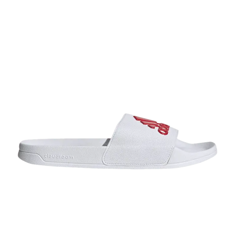Сандалии adidas Adilette Shower Slides 'White Active Red', белый
Сандалии adidas Adilette Shower Slides 'White Active Red', белый