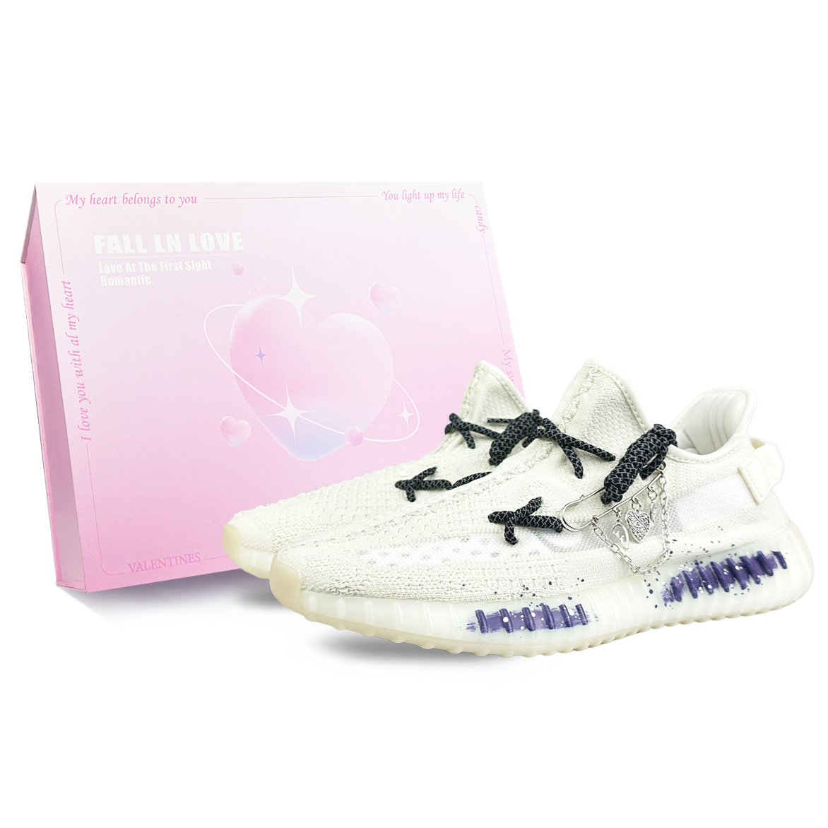 Adidas Originals Изи Буст 350 В2 Абразивоустойчивые низкие кеды унисекс белый фиолетовый, цвет White Purple
Adidas Originals Изи Буст 350 В2 Абразивоустойчивые низкие кеды унисекс белый фиолетовый, цвет White Purple