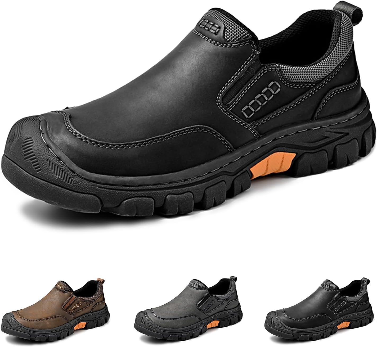 Мужские слипоны для ходьбы, водоотталкивающие кожаные легкие комфортные туфли без шнурков для работы, делового и повседневного стиля, для вождения Generic, черный
Мужские слипоны для ходьбы, водоотталкивающие кожаные легкие комфортные туфли без шнурков для работы, делового и повседневного стиля, для вождения Generic, черный