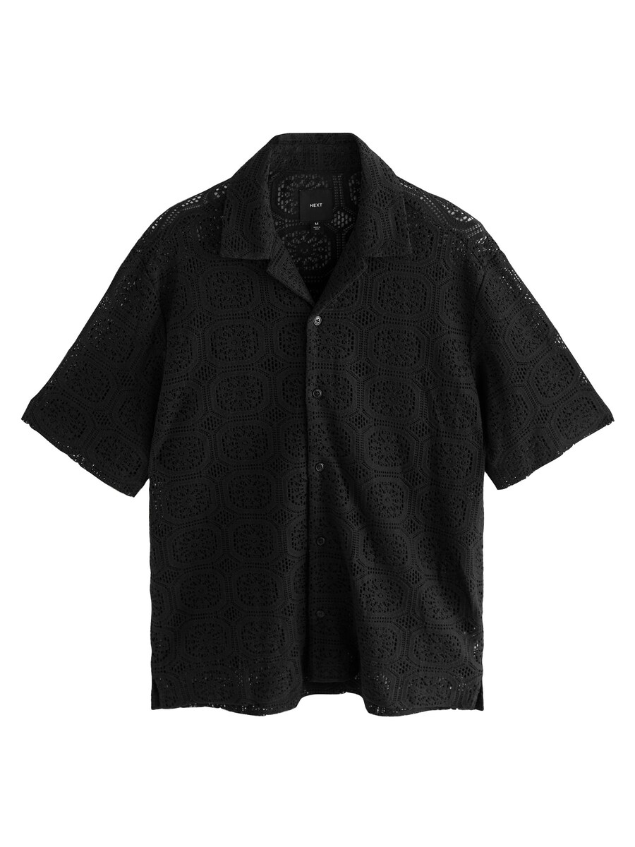Рубашка на пуговицах классического кроя Next, черный
Рубашка на пуговицах классического кроя Next, черный