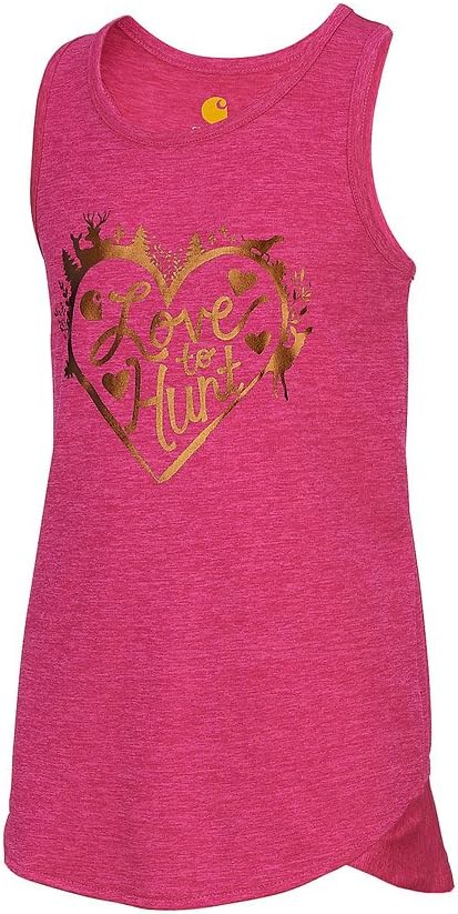 Carhartt Girls' Force Tank, Raspberry Rose Heather
Carhartt Girls' Force Tank, Raspberry Rose Heather
