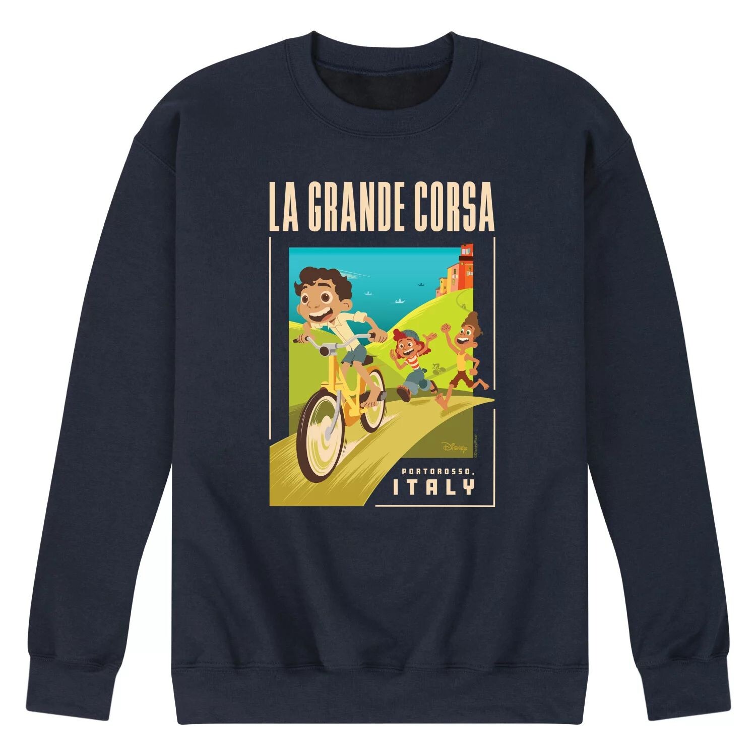 Мужской флисовый свитшот Disney's Luca La Grande с открытками Licensed Character
Мужской флисовый свитшот Disney's Luca La Grande с открытками Licensed Character