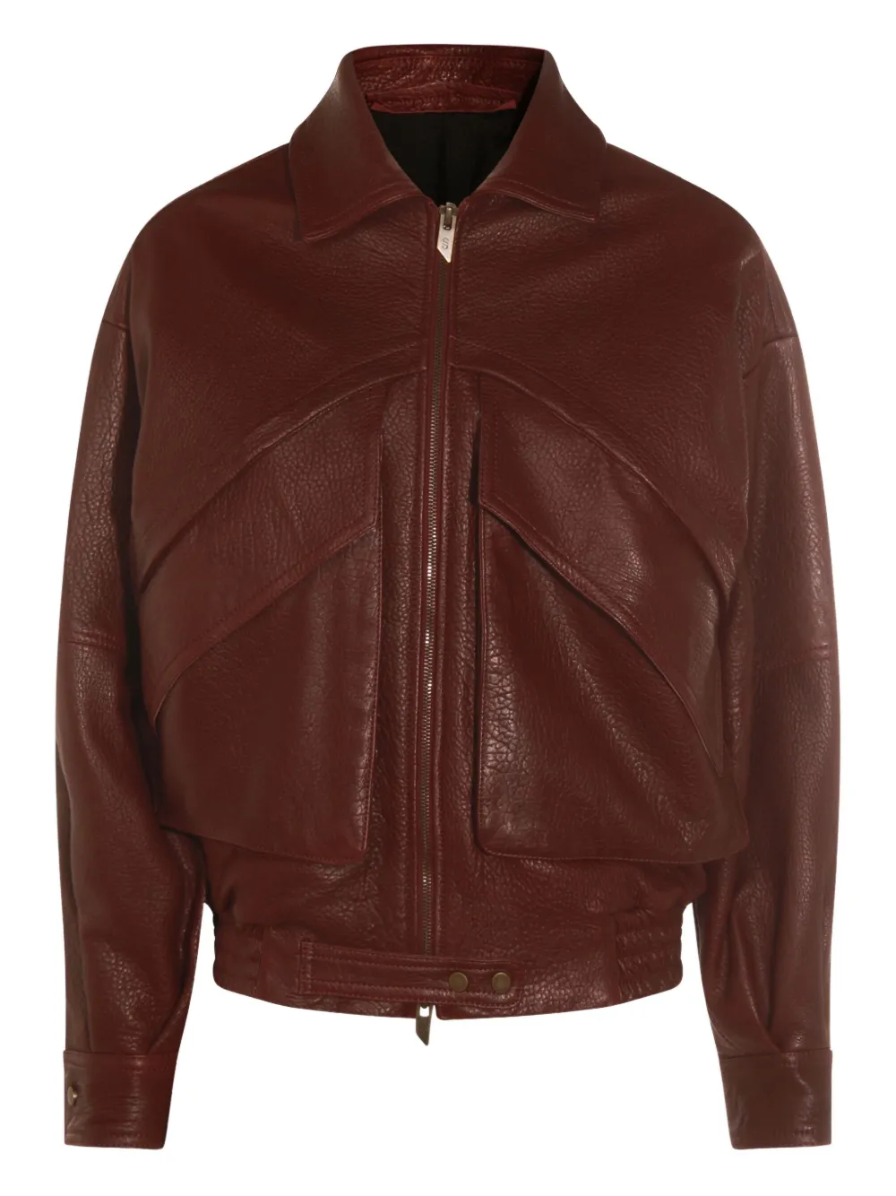 Кожаная куртка на молнии спереди Salvatore Santoro, красный
Кожаная куртка на молнии спереди Salvatore Santoro, красный