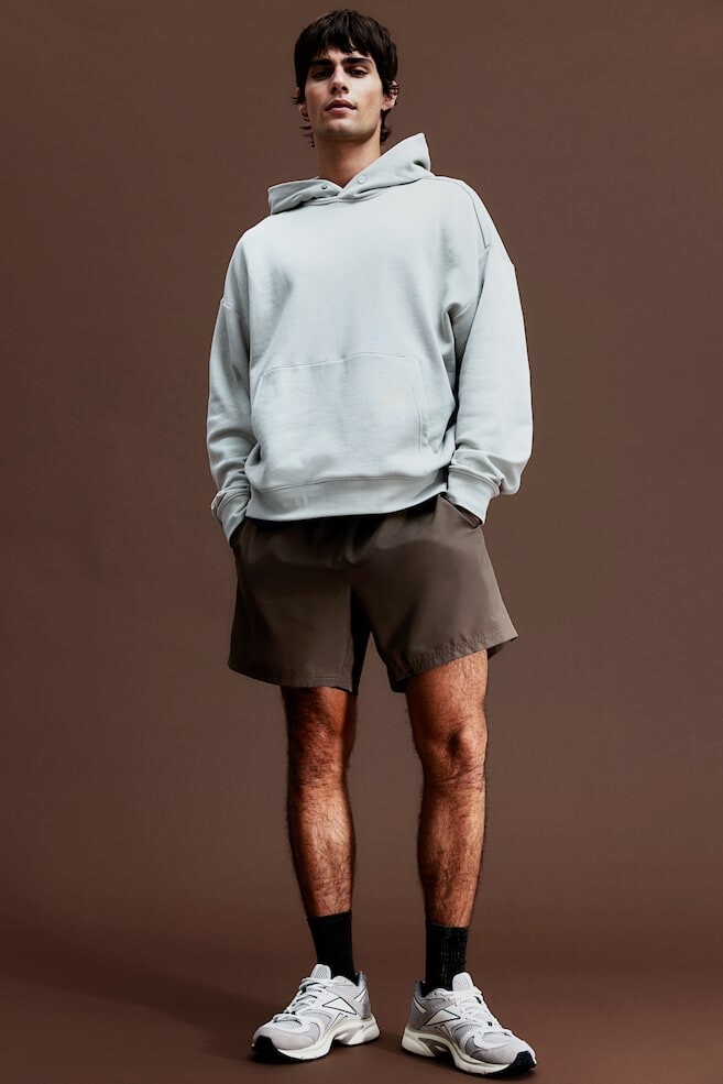 Спортивная толстовка свободного кроя H&M, серый
Спортивная толстовка свободного кроя H&M, серый