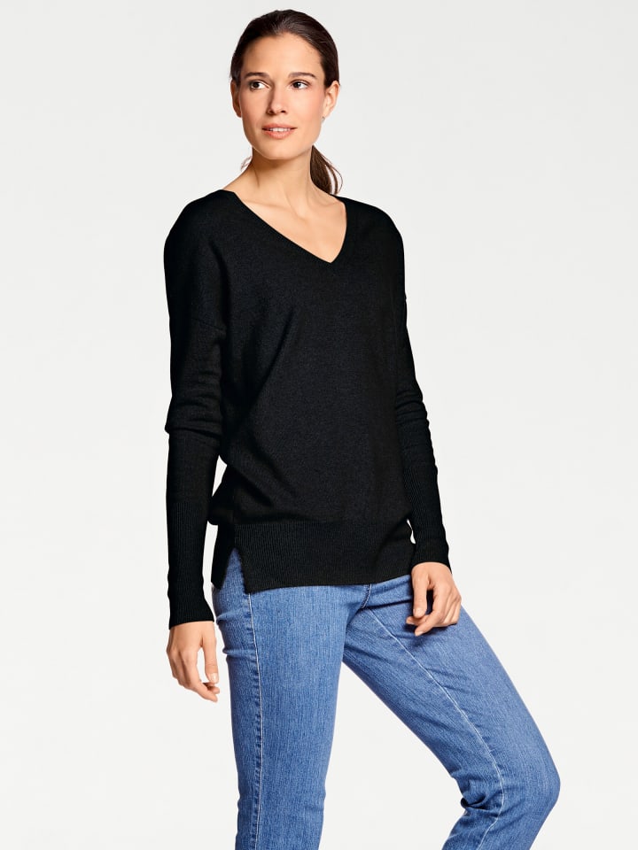 Кашемировый свитер черного цвета Heine
Кашемировый свитер черного цвета Heine