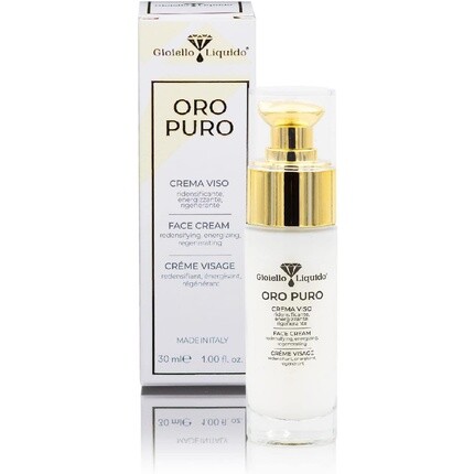 Крем для лица для зрелой кожи с мгновенным лифтинг-эффектом с коллоидным золотом, антивозрастной гиалуроновой кислотой, бетаином и водой дамасской розы 30 мл Производство Италия Gioiello Liquido
Крем для лица для зрелой кожи с мгновенным лифтинг-эффектом с коллоидным золотом, антивозрастной гиалуроновой кислотой, бетаином и водой дамасской розы 30 мл Производство Италия Gioiello Liquido