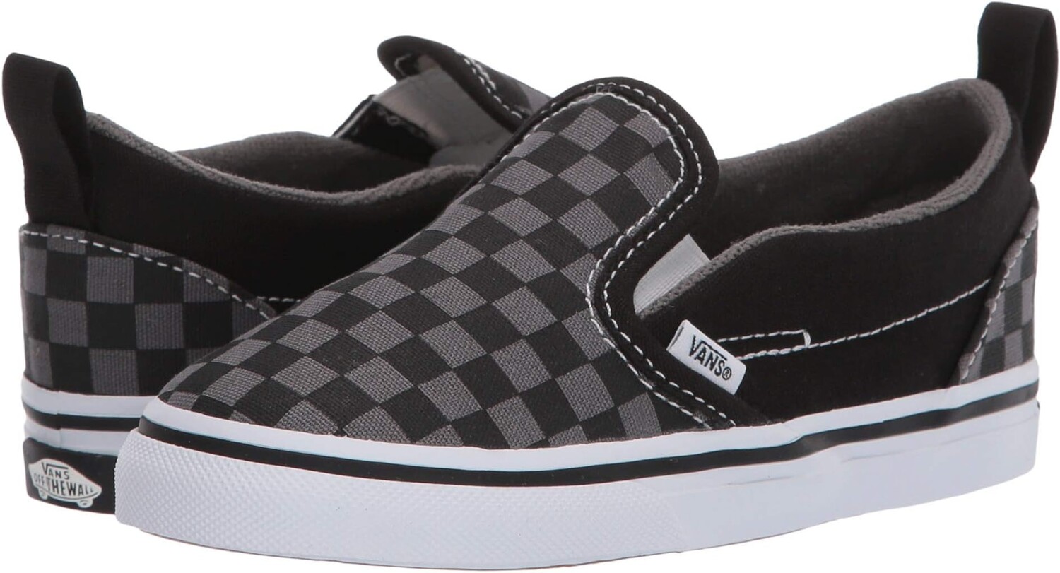 Кроссовки Slip-On V Vans, цвет (Checkerboard) Black/Pewter
Кроссовки Slip-On V Vans, цвет (Checkerboard) Black/Pewter