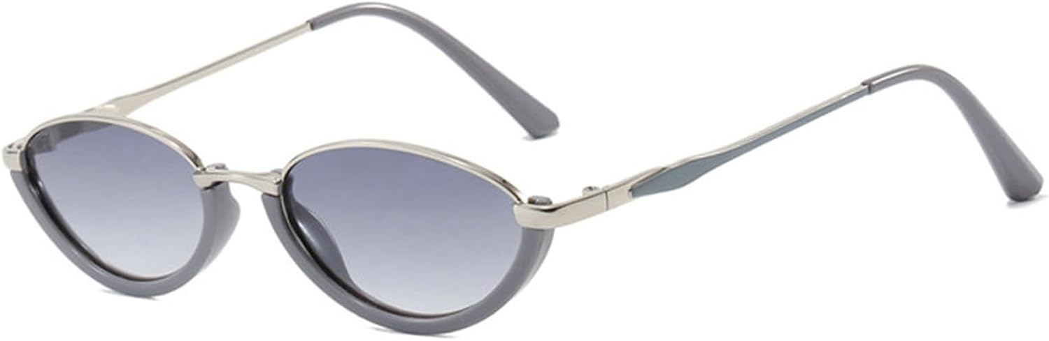 Солнцезащитные очки Willochra в модной металлической оправе «кошачий глаз» для женщин, винтажные, маленькие, овальные, для мужчин, для активного отдыха и путешествий, защита от УФ-излучения UV400, C4
Солнцезащитные очки Willochra в модной металлической оправе «кошачий глаз» для женщин, винтажные, маленькие, овальные, для мужчин, для активного отдыха и путешествий, защита от УФ-излучения UV400, C4