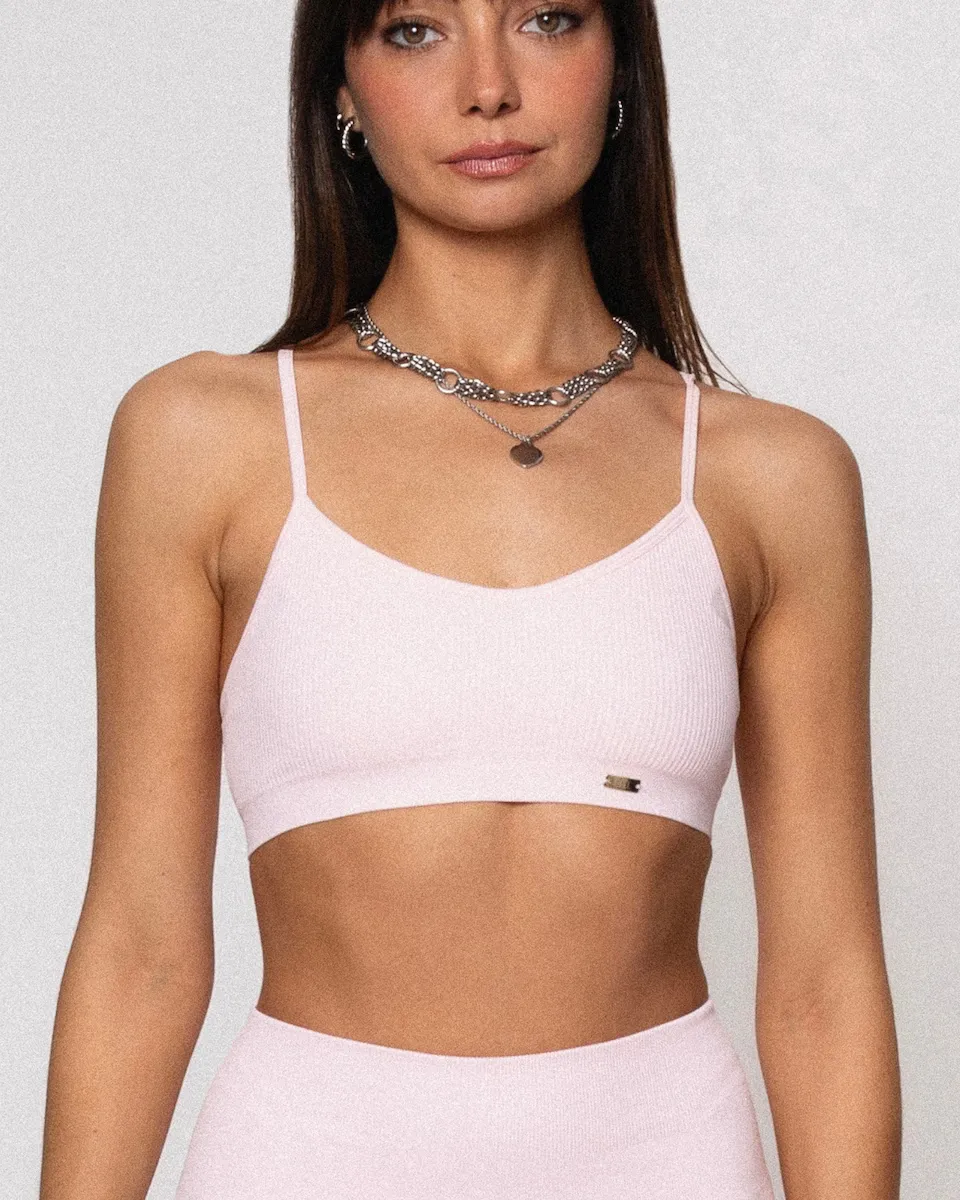 Женский спортивный топ с подкладкой Believe Athletics, розовый
Женский спортивный топ с подкладкой Believe Athletics, розовый