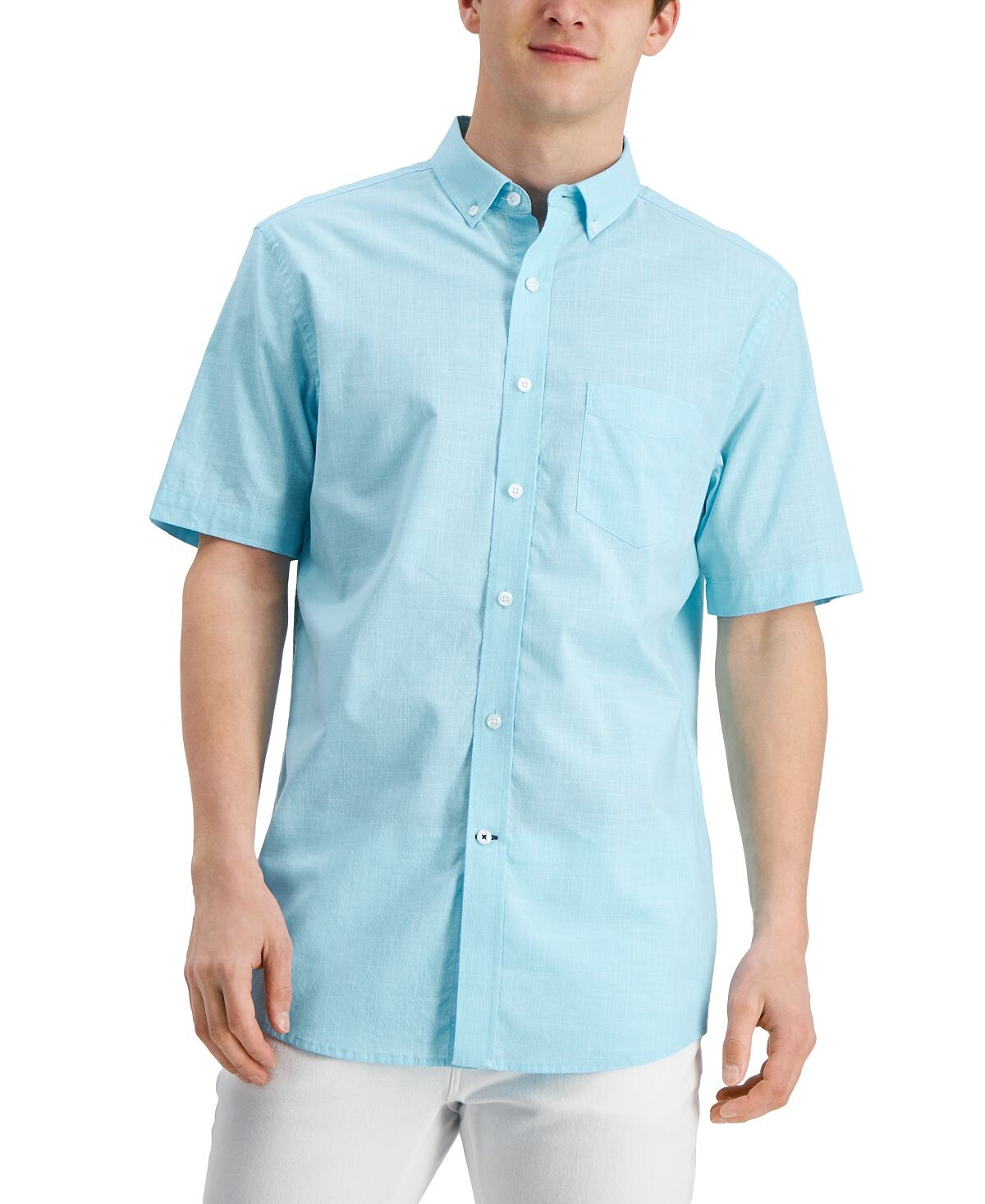 Мужская рубашка из эластичного хлопка в клетку Club Room
Мужская рубашка из эластичного хлопка в клетку Club Room