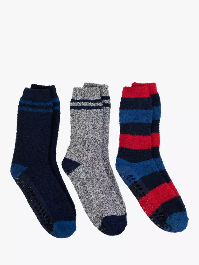 Носки totes Super Soft Cosy 3 шт, цвет navy/multi 
Носки totes Super Soft Cosy 3 шт, цвет navy/multi