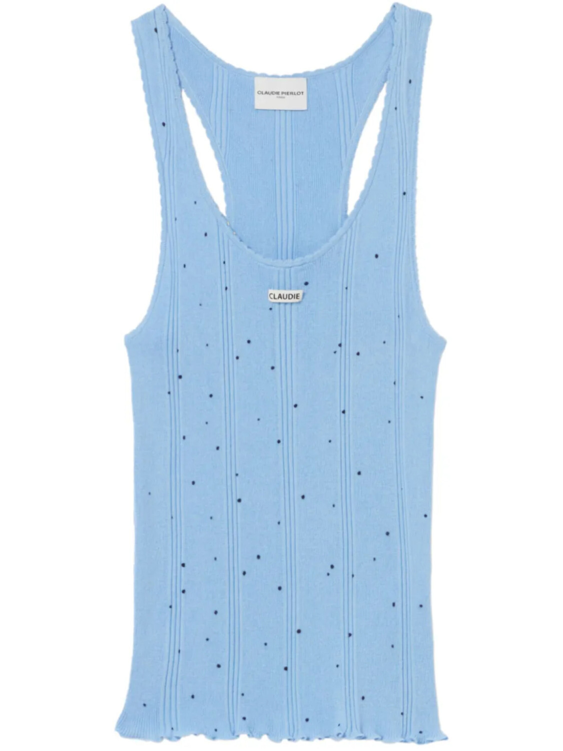 Claudie Pierlot топ с аппликацией, синий
Claudie Pierlot топ с аппликацией, синий