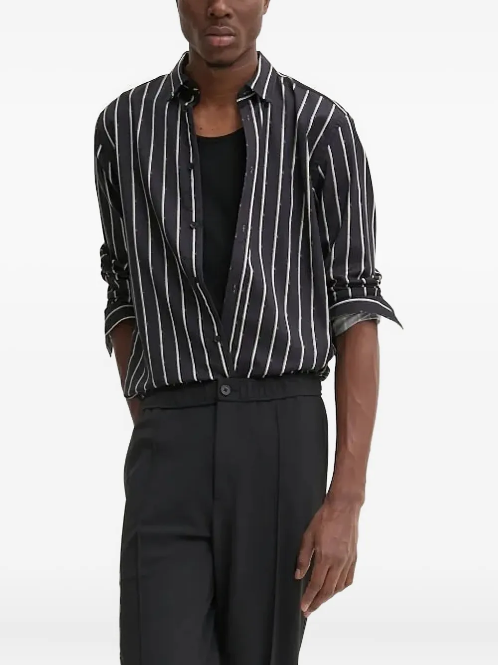 Рубашка в полоску Bruuns Bazaar, черный
Рубашка в полоску Bruuns Bazaar, черный