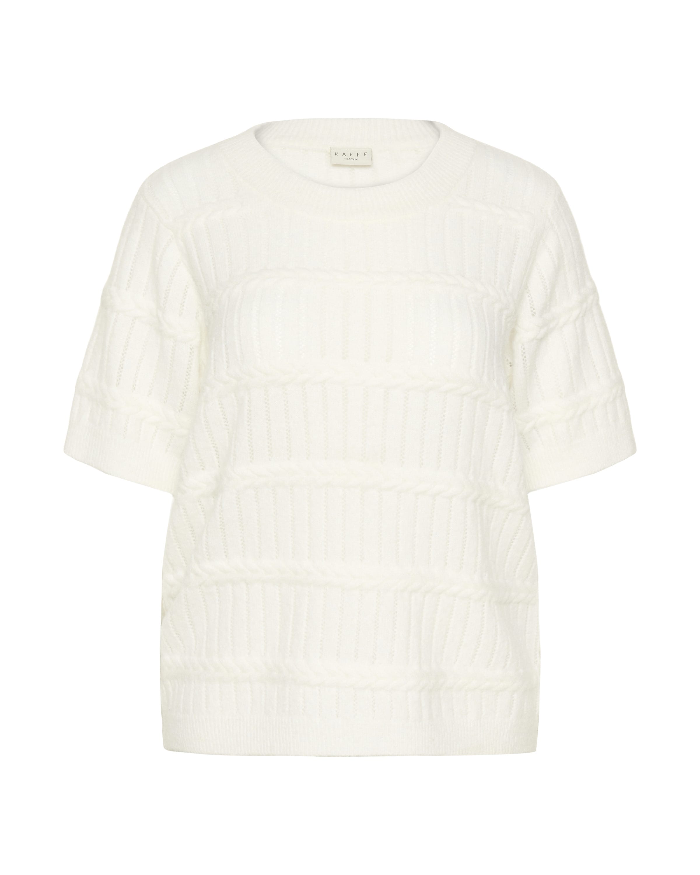 KAFFE CURVE Свитер 'KCminia' в цвете Off White
KAFFE CURVE Свитер 'KCminia' в цвете Off White
